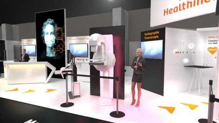 Stand Siemens fait pour In-Extenso